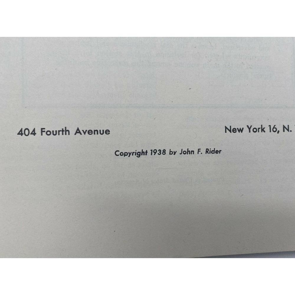 1938 How it Works Rider's Volume Special Section IX RADIO ALIGNMENT Manual - Picture 3 of 11